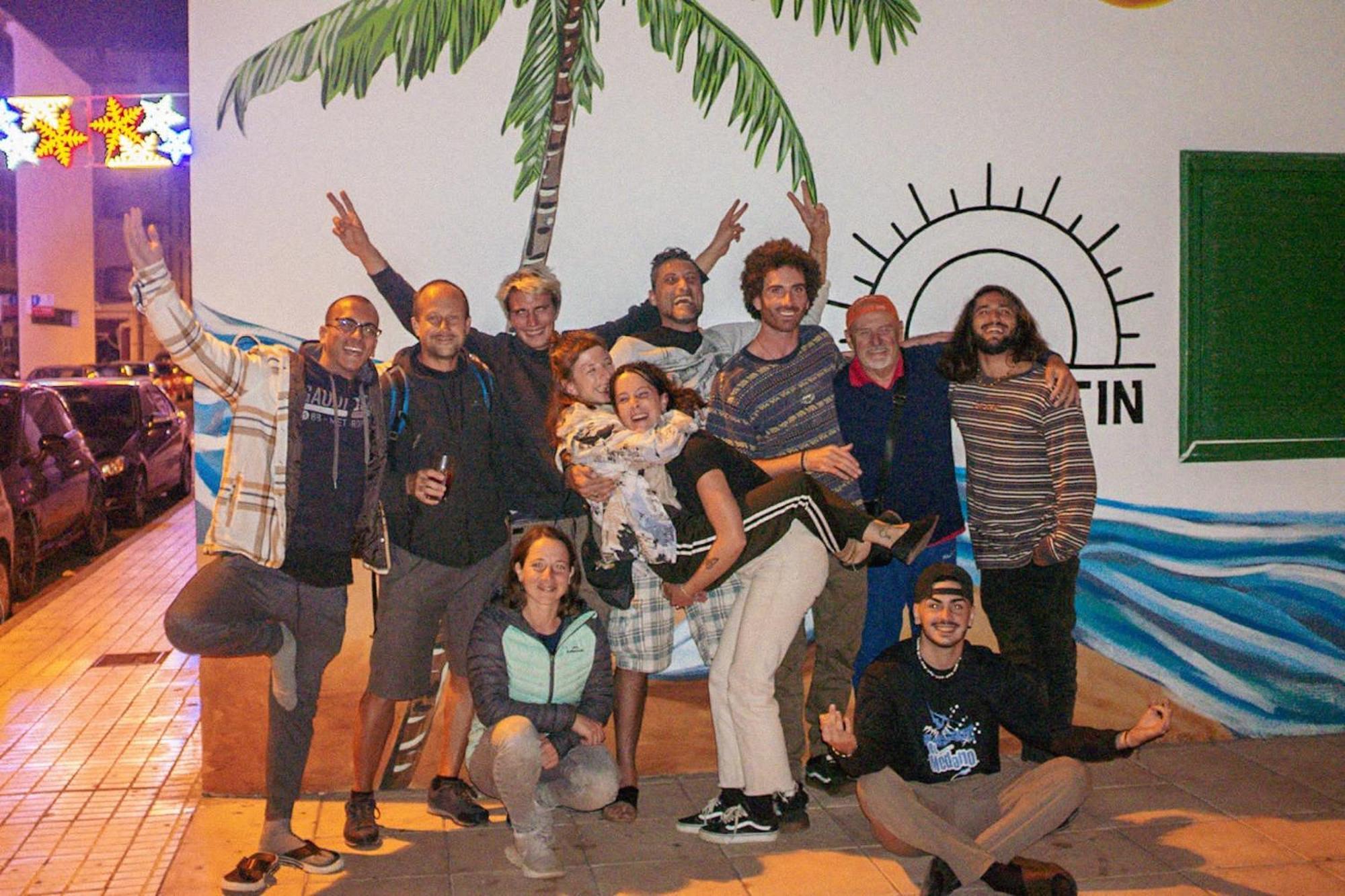 Single Fin Surf Hostel Arona  Exterior photo